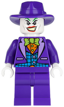 SH0094  The Joker - Blue Vest, Dark Purple Fedora