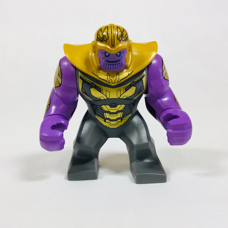 SH576 -  Thanos - Dark Bluish Gray Armor with Helmet