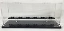 Acrylic Display Case (AS14-12) - 12-Figure Case - Black Base