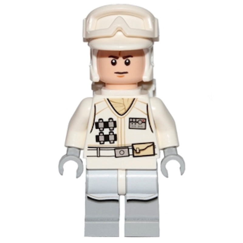 SW0708 Hoth Rebel Trooper White Uniform (Frown)