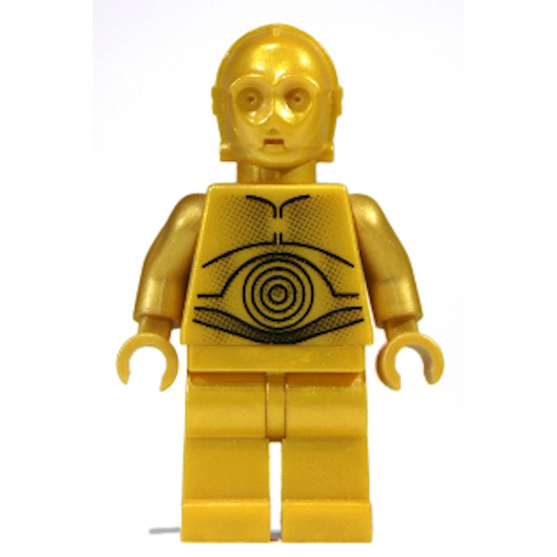 SW0161A C-3PO - Pearl Gold with Pearl Gold Hands