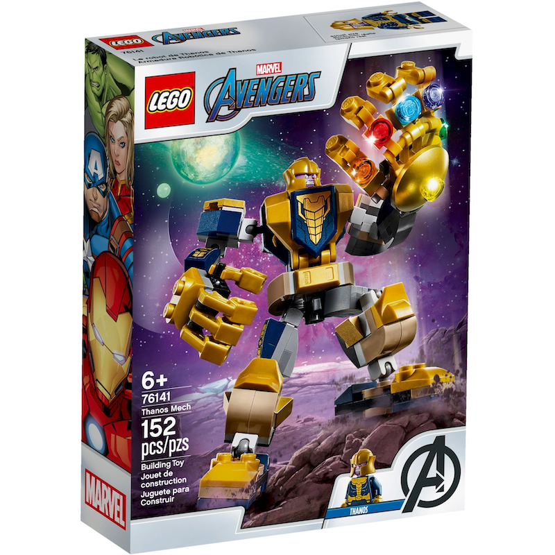 LEGO Avengers Thanos infinity gauntlet - pearl gold - Extra Extra
