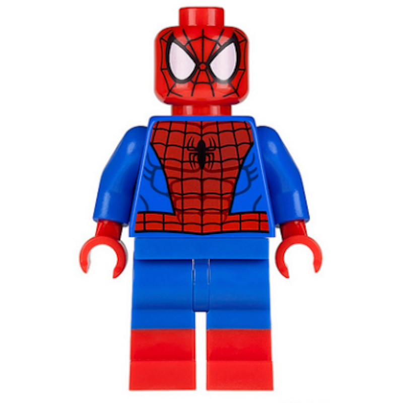 SH205 Spider-Man - Black Web Pattern, Red Boots