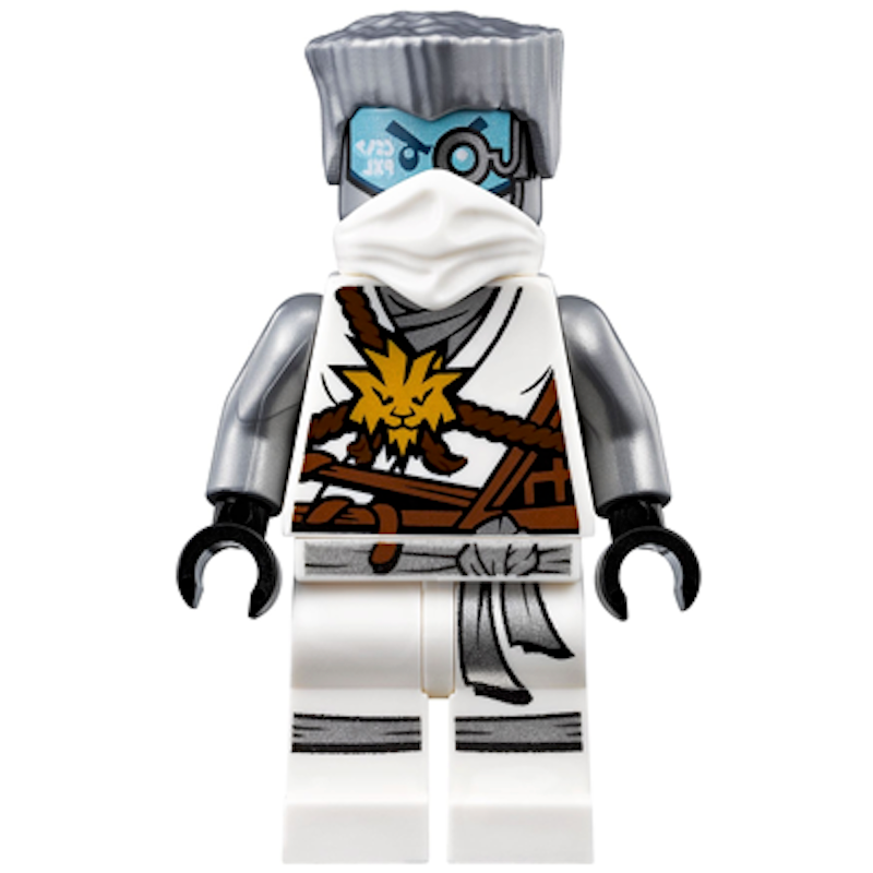 NJO266 Zane (Honor Robe) - Day of the Departed, Hair, White Mask