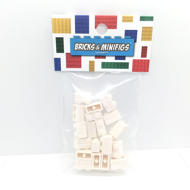 CP Profile Brick 1 x 2 - 20 Pack (White)