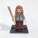 HP090 Ginny Weasley, Light Bluish Gray Knitwear, Dark Red Legs with Pocket Pattern