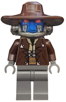 SW0285 Cad Bane - Dark Bluish Gray Hands and Legs