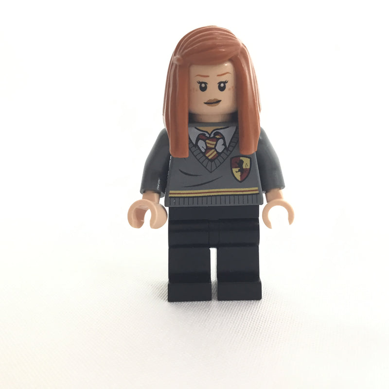 HP114 Ginny Weasley, Gryffindor Stripe and Shield Torso, Black Legs