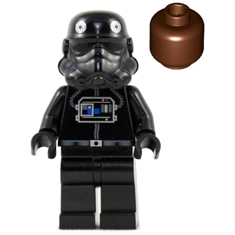 SW0035A Imperial TIE Fighter Pilot - Reddish Brown Head