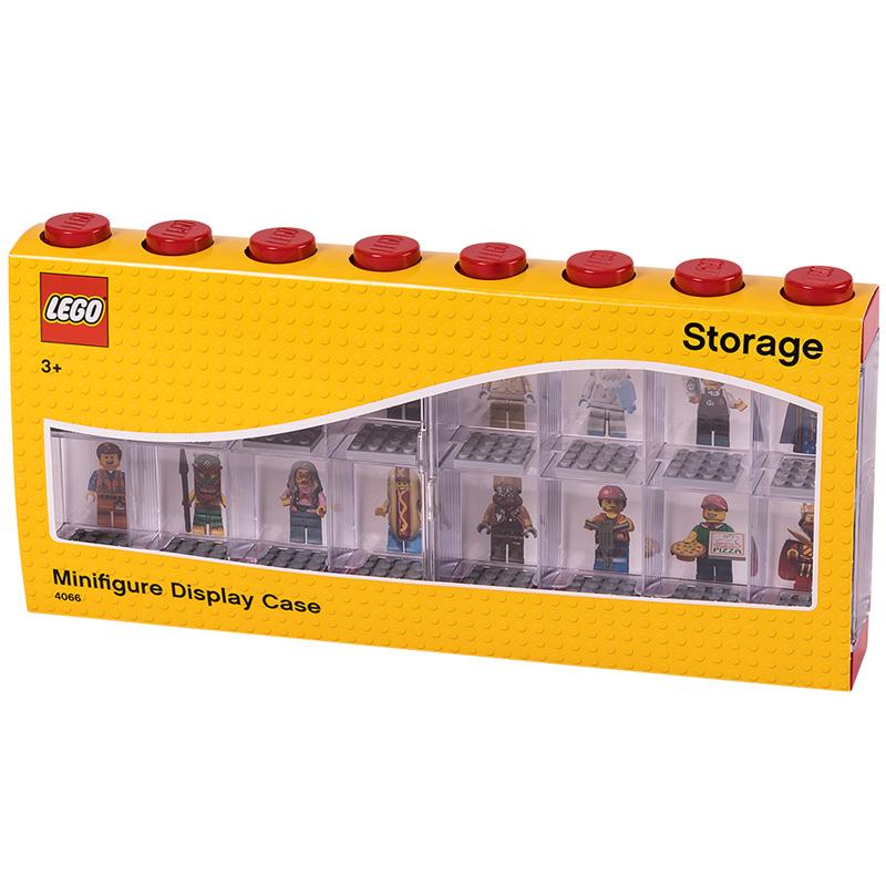 40660601 Minifigure Display Case 16 - Red